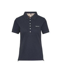 POLO PORTSDOWN TOP NAVY HESSIAN